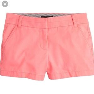 City fit J. Crew Pink 00 Women’s Shorts Preppy